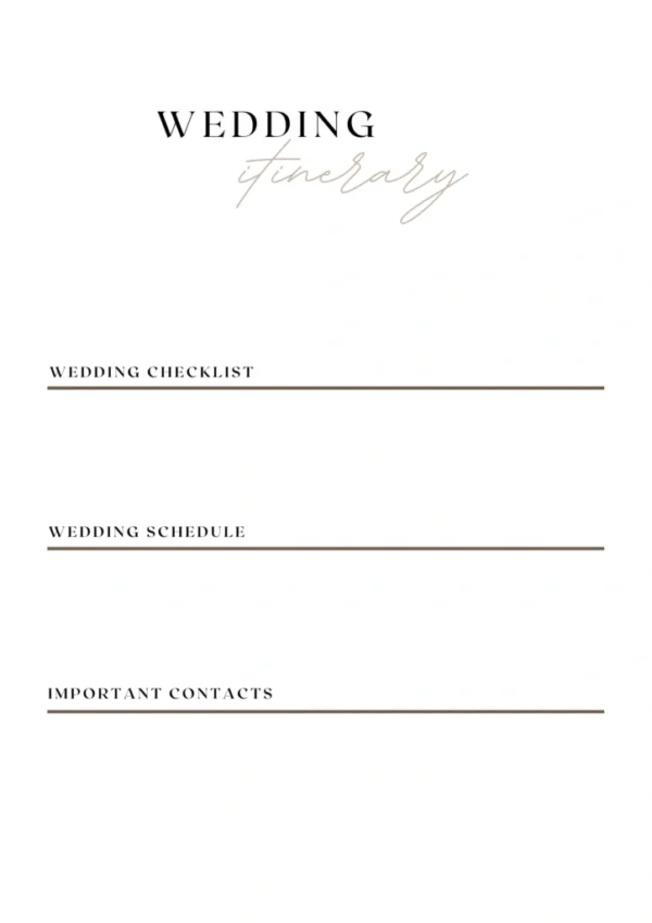 33+ Wedding planner bundle - Image 14