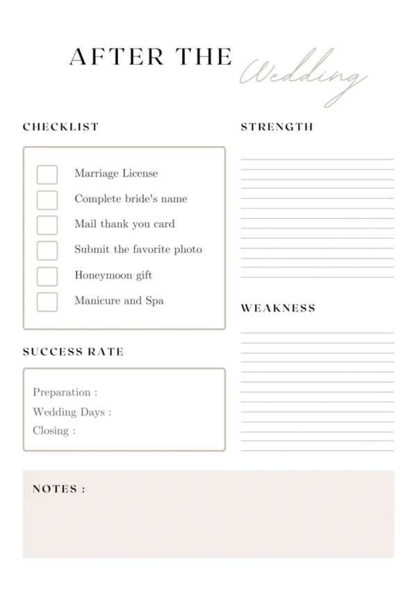 33+ Wedding planner bundle - Image 32