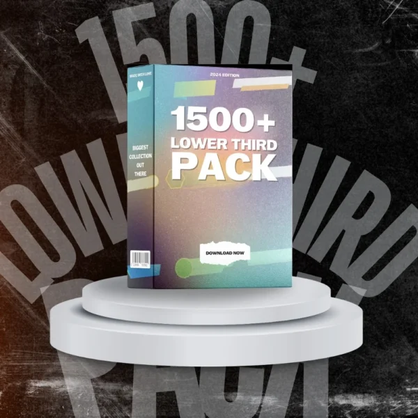 1500+ Lower Third pack