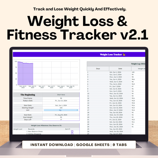 Weight loss & fitness Tracker Bundle - Image 2