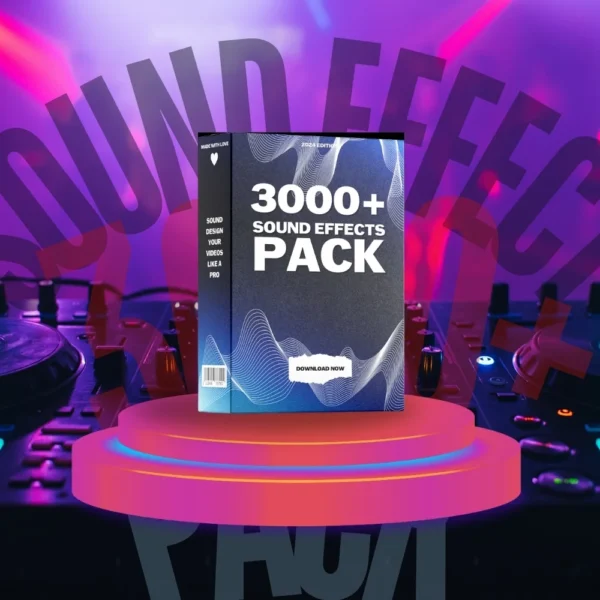 3000+ sound effects Pack