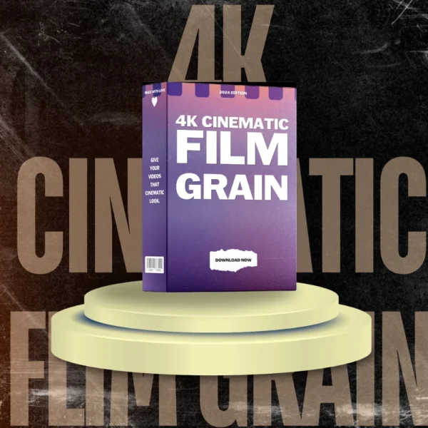 4k Cinematic film grain pack