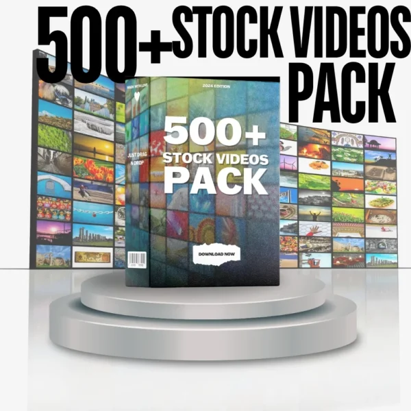 500+ Stock videos Pack